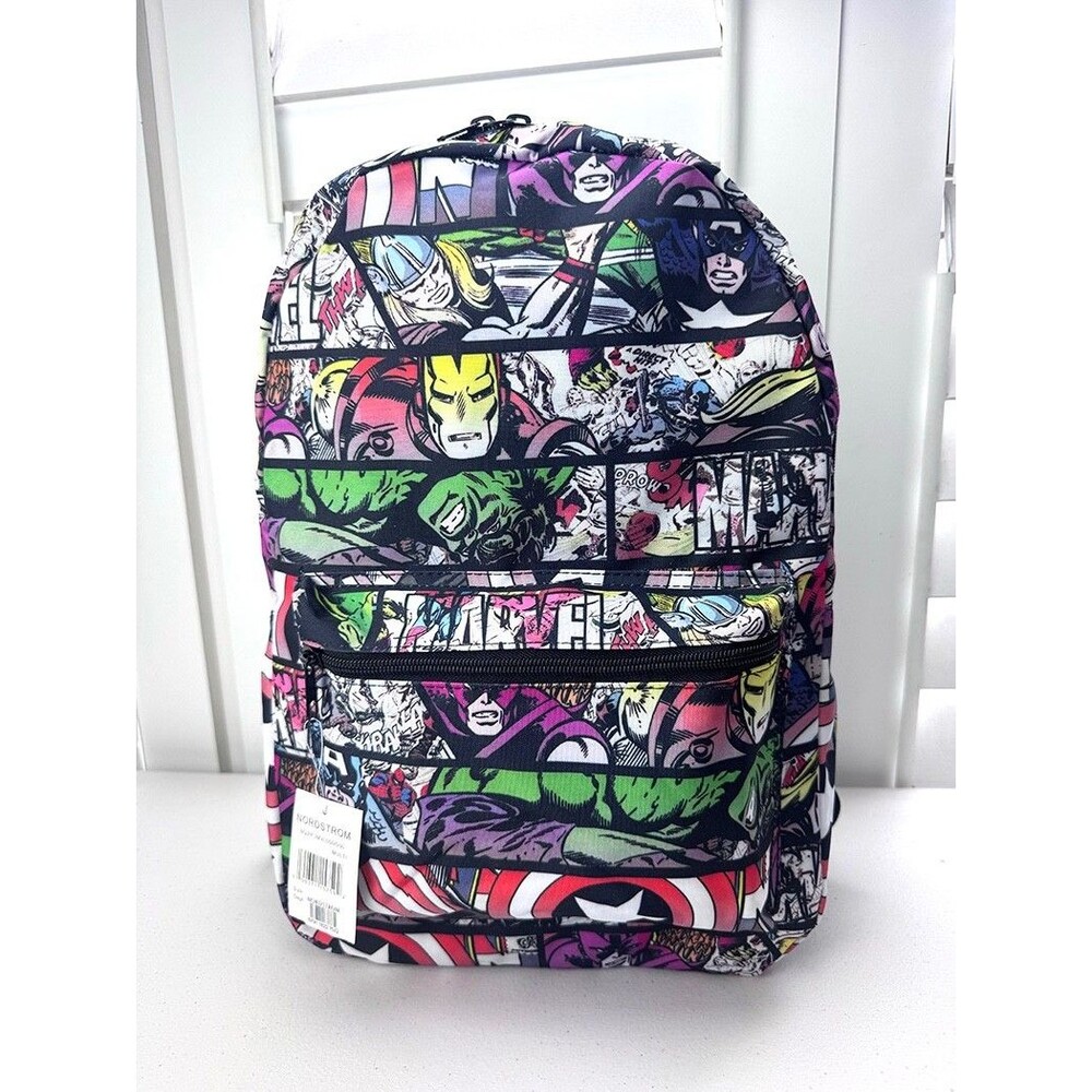 NWT! Marvel Heroes - Comic Book Panel 18" Laptop Backpack